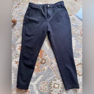 Michael Kors Black Straight Leg Pants